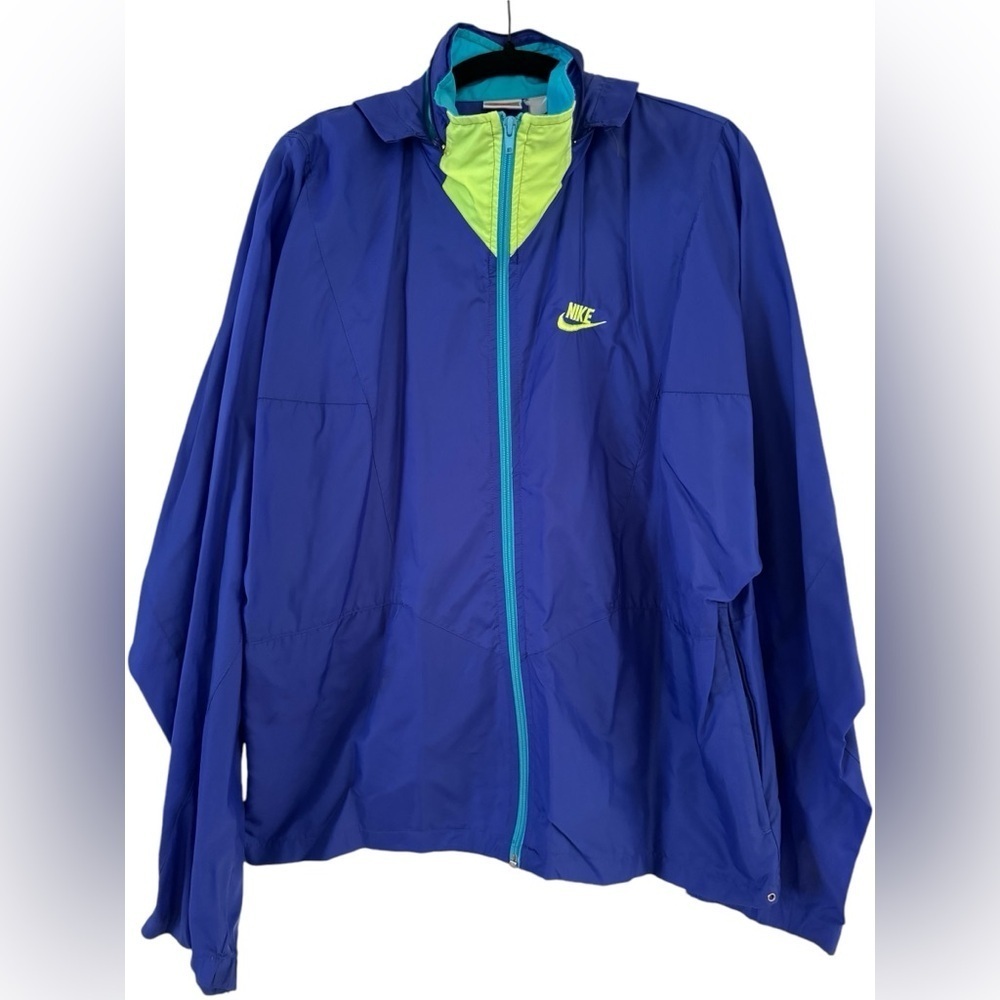 Vintage Nike 90s Windbreaker Activewear Workout Jacket, Excellent Condition